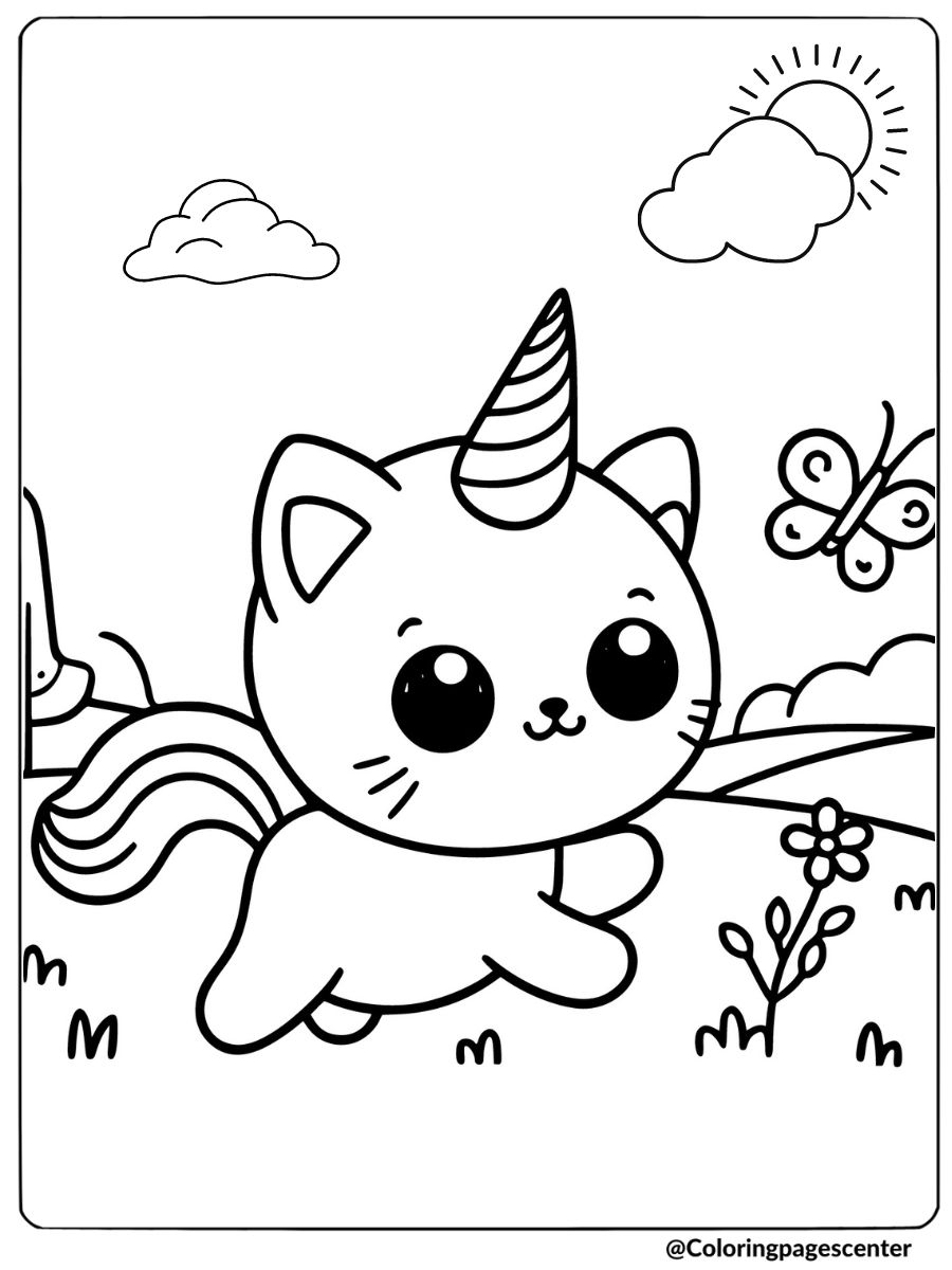 Baby Cat Unicorn Overquilt Little