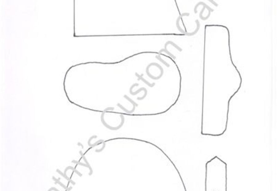 Baby Cowboy Boot Template CakeCentral
