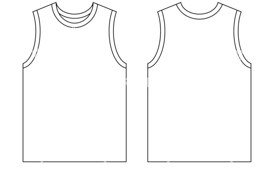 Basketball Jersey Template Black And White Stock Photos U0026 Images Alamy
