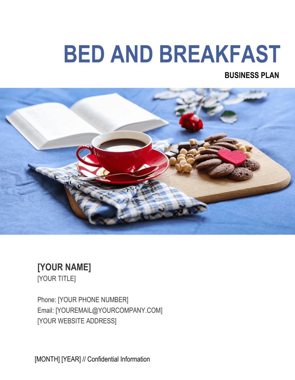 Bed And Breakfast Business Plan Template