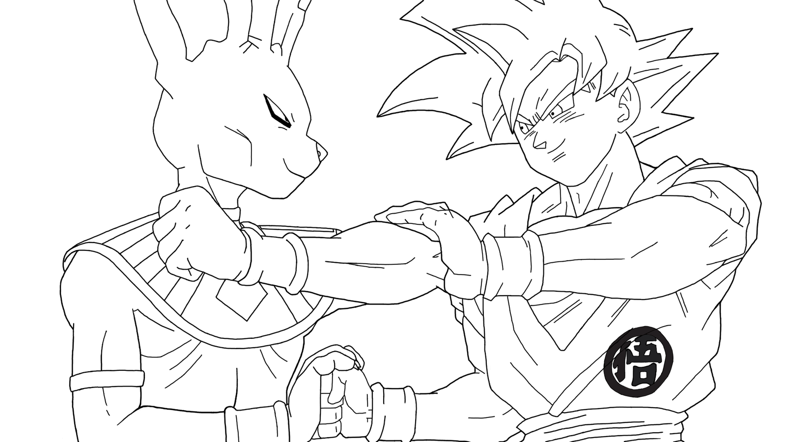 dragon ball coloring pictures