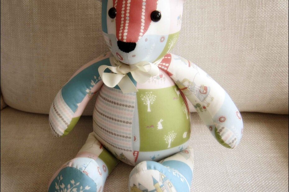 Beginner Memory Bear Sewing Pattern Free Printable Printable