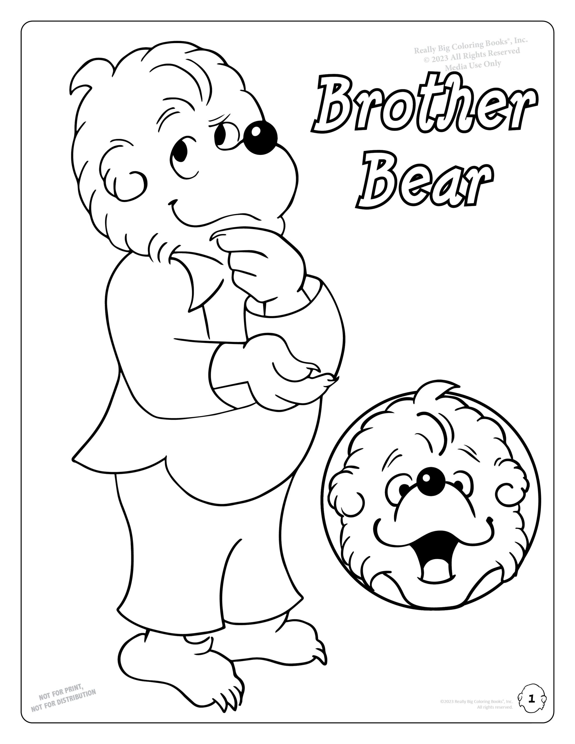 Berenstain Bears Coloring And Activty Book