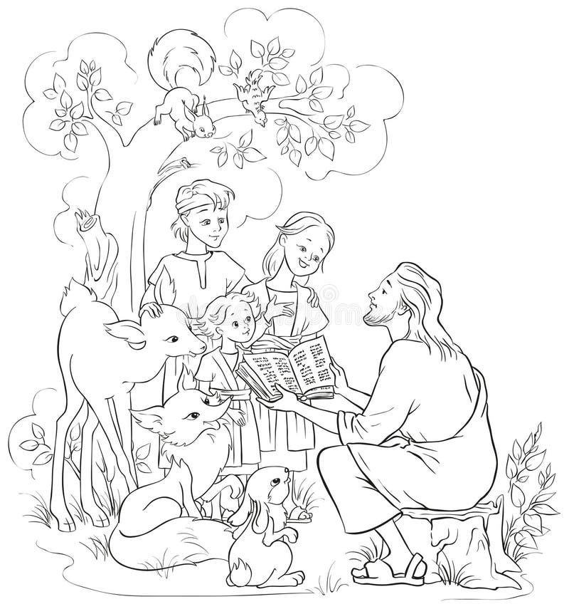 Bible Coloring Stock Illustrations 1 157 Bible Coloring Stock Illustrations Vectors U0026 Clipart Dreamstime