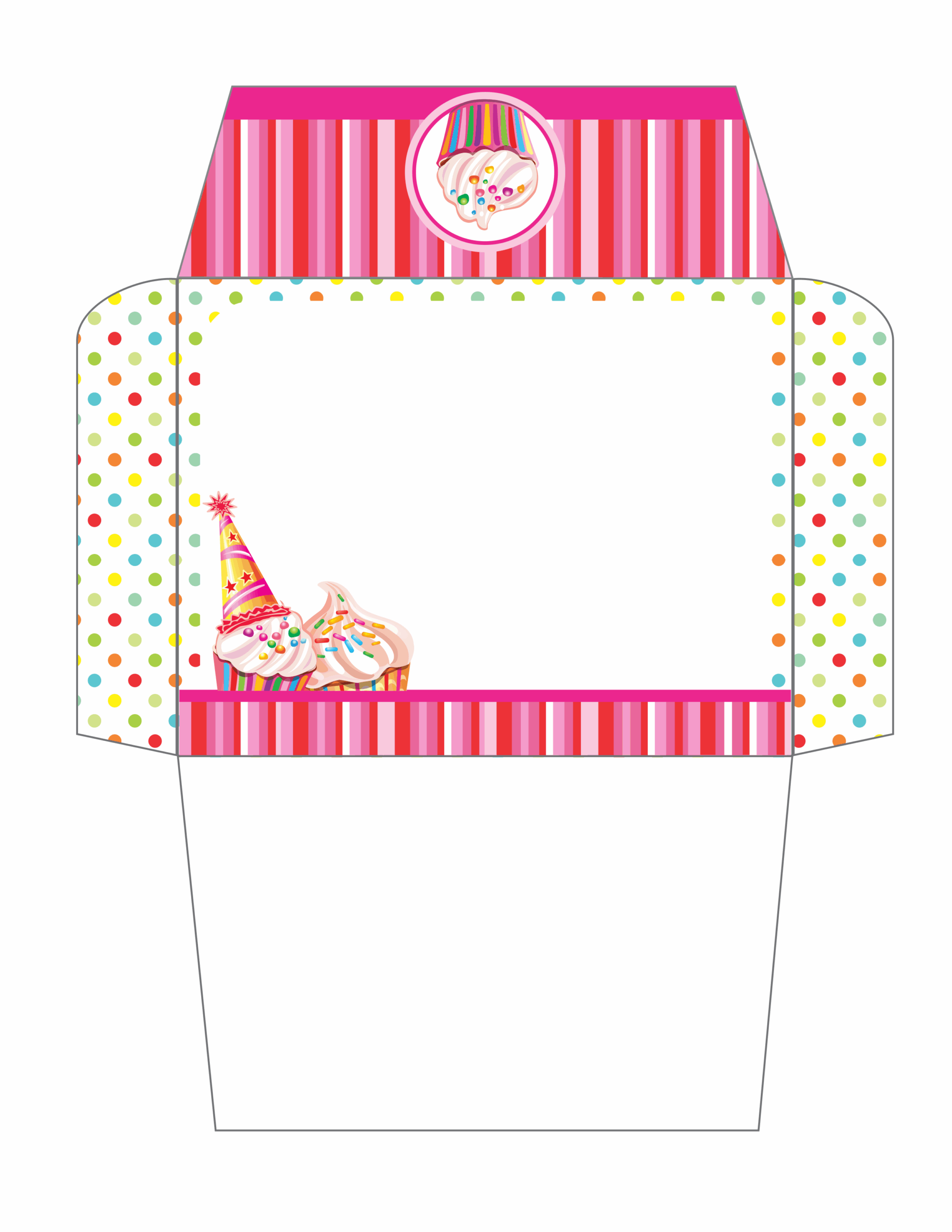 Birthday Envelope Template