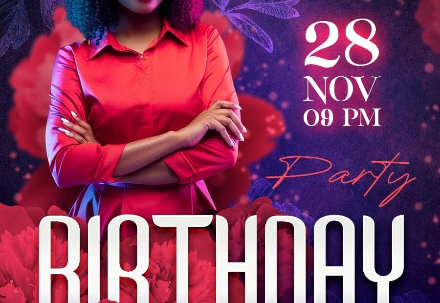 Birthday Party Event Flyer Template Free Download