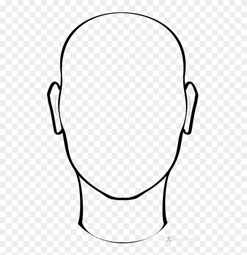face drawing template