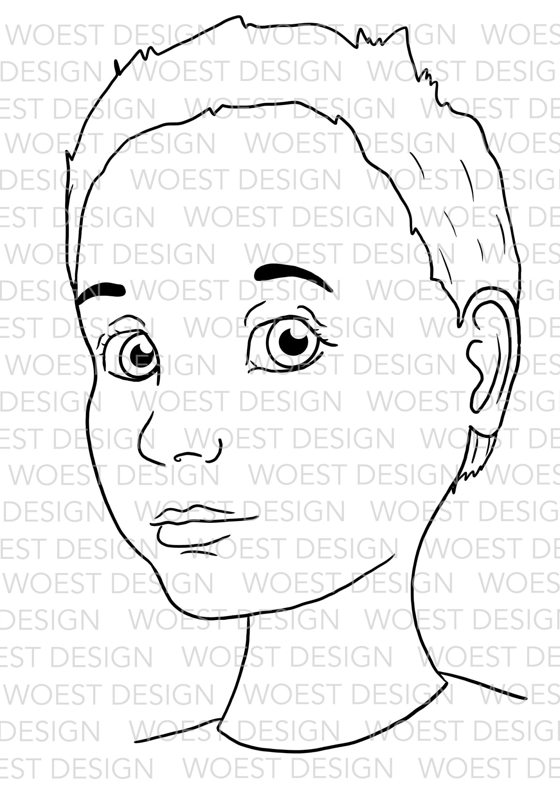 Blank Line Art Template Set A DIGITAL DOWNLOAD Face Paint Design Board Face Painting Template Board Menu Designs Etsy