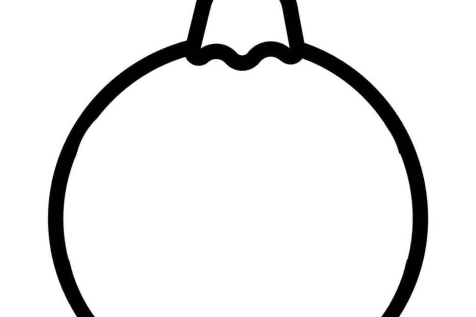 Blank Printable Christmas Ornament Template Large Cassie Smallwood