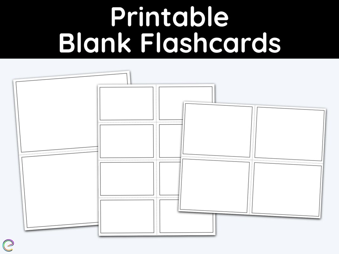 flashcards printable