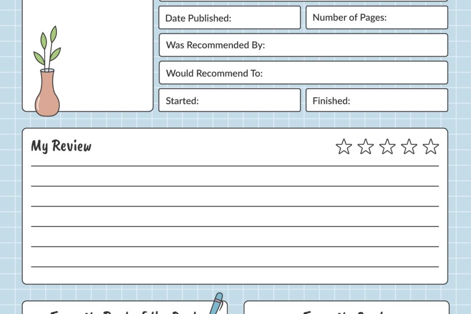 Book Report Free Google Docs Template Gdoc io