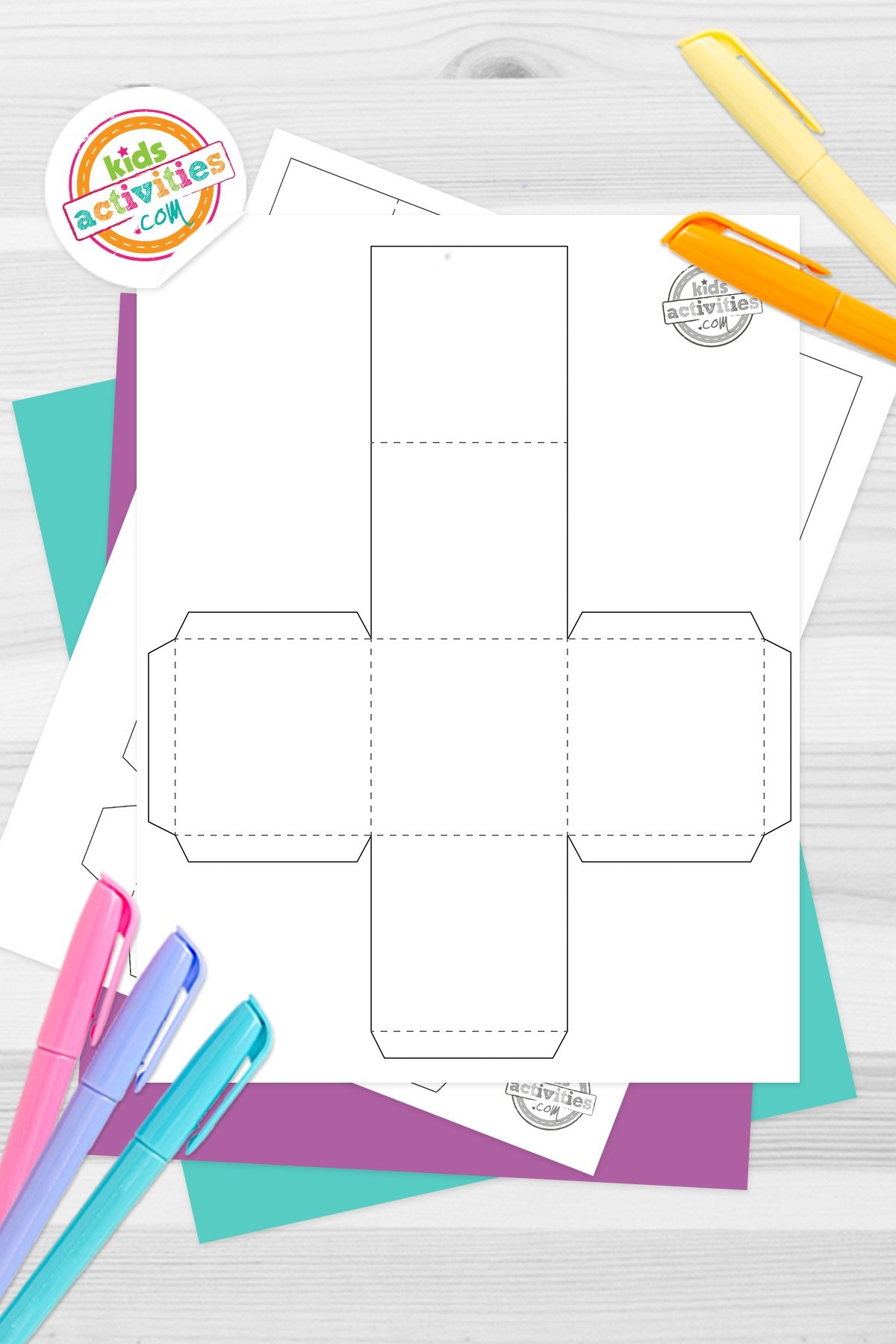 printable box template pdf