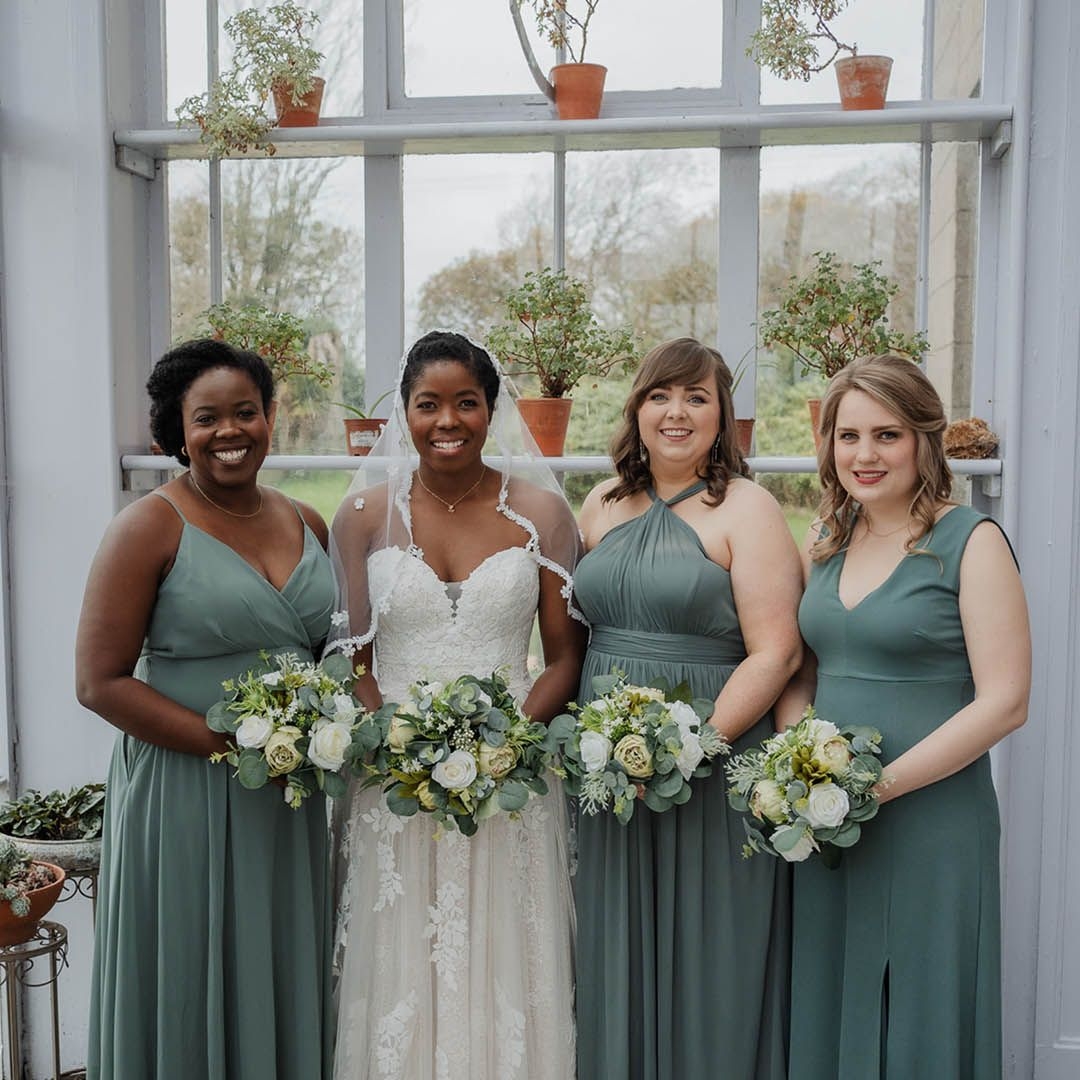 Bridesmaid Dresses Multiple Styles Same Color Clearance