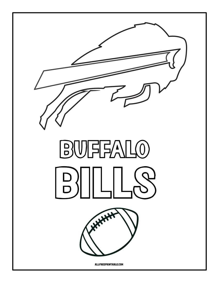 printable buffalo bills logo
