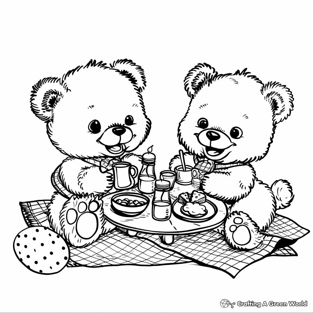 Build A Bear Coloring Pages Free U0026 Printable 