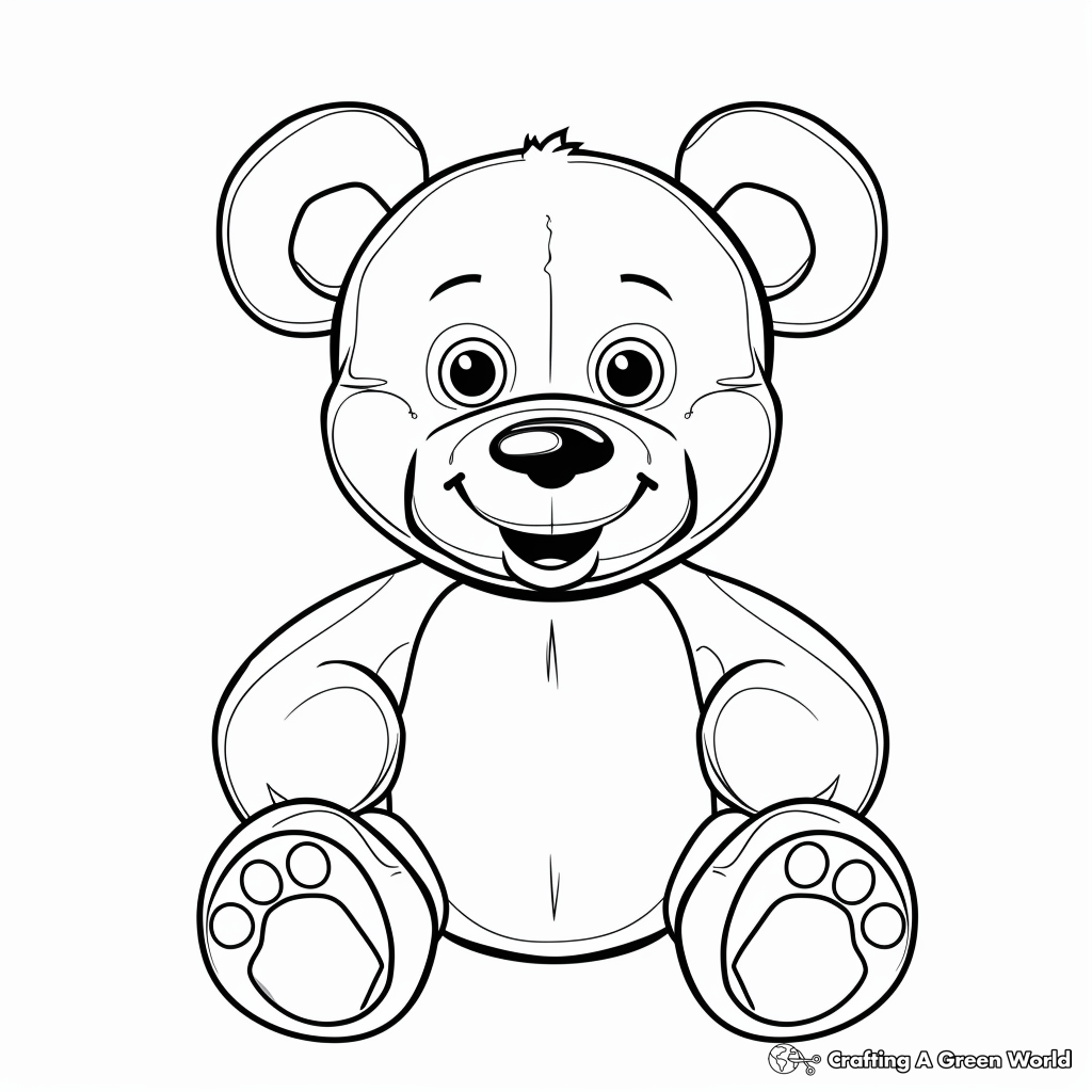 Build A Bear Coloring Pages Free U0026 Printable 