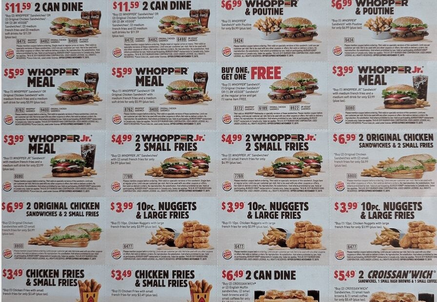 Burger King Printable Coupons Expires 07 30 2023 R CouponDealFinds Worksheets Library