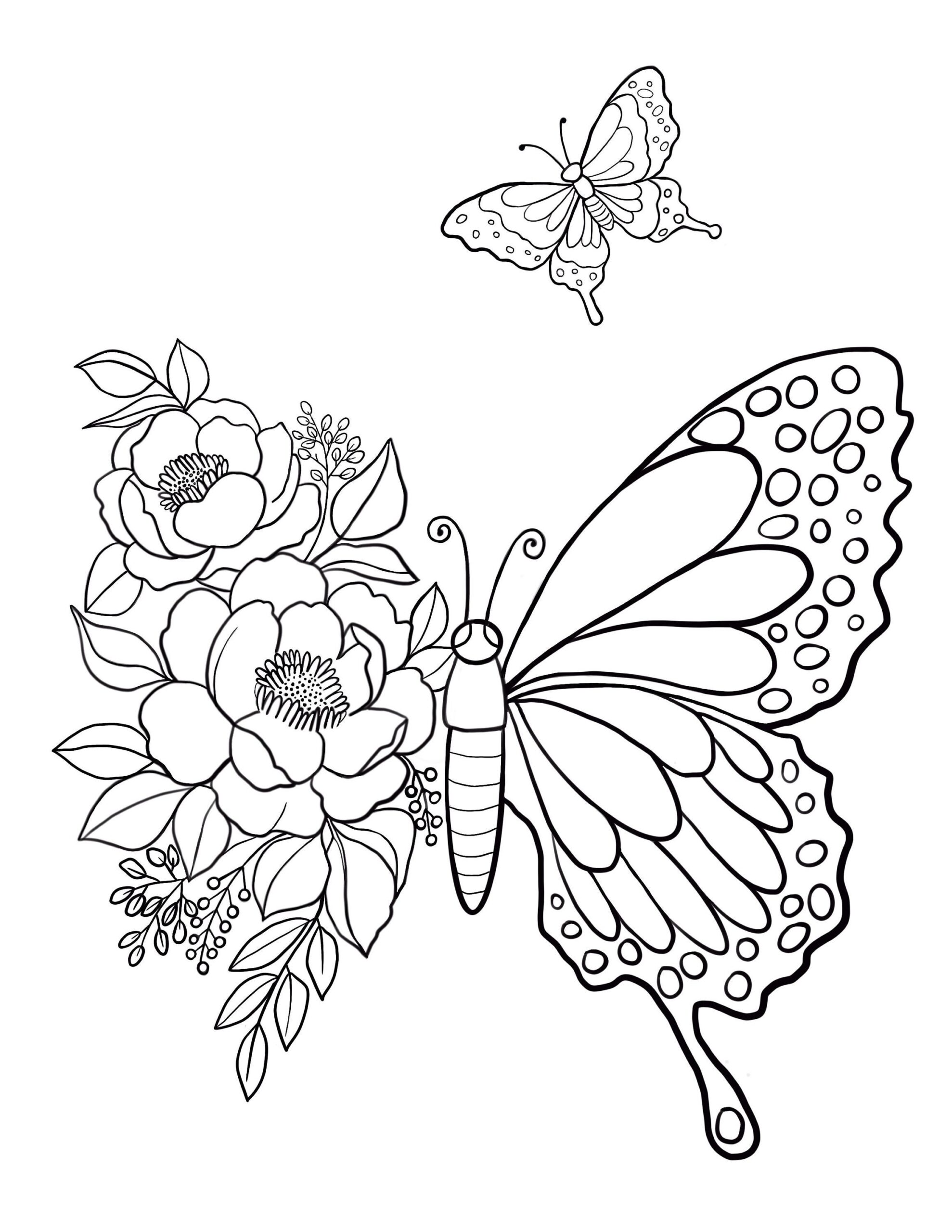 Butterfly Printable Coloring Sheet Coloring Pages Kids Coloring Pages Kids Summer Activity Butterfly Pictures Etsy Australia