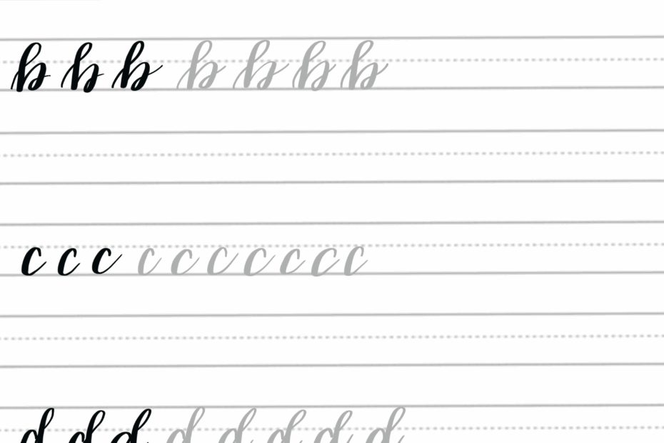 Calligraphy Writing Practice Sheets Cheap
