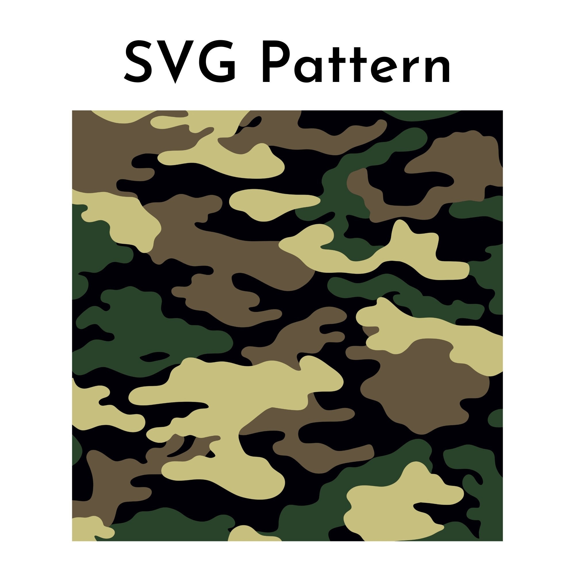Camouflage Svg Camouflage Pattern Svg Military Camo Svg Camo 