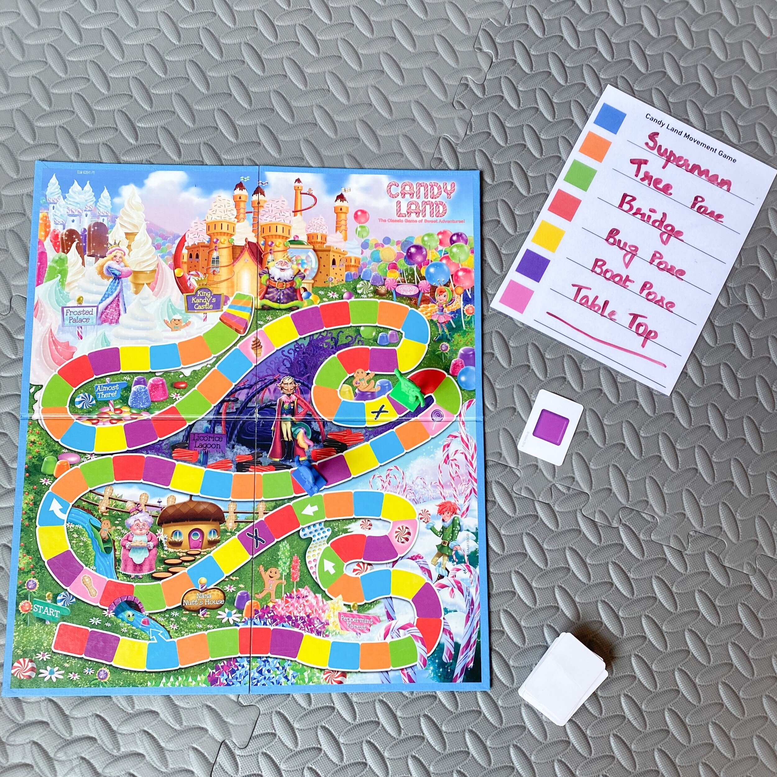 Candy Land Movement Game Downtown Kids Therapy NYC OT PT SLP