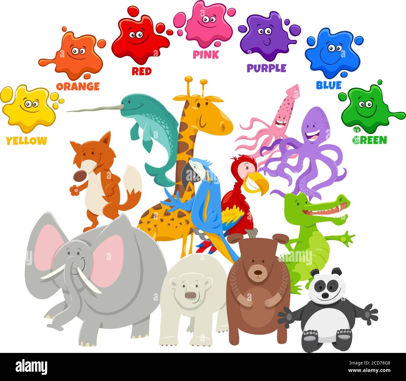 color animal