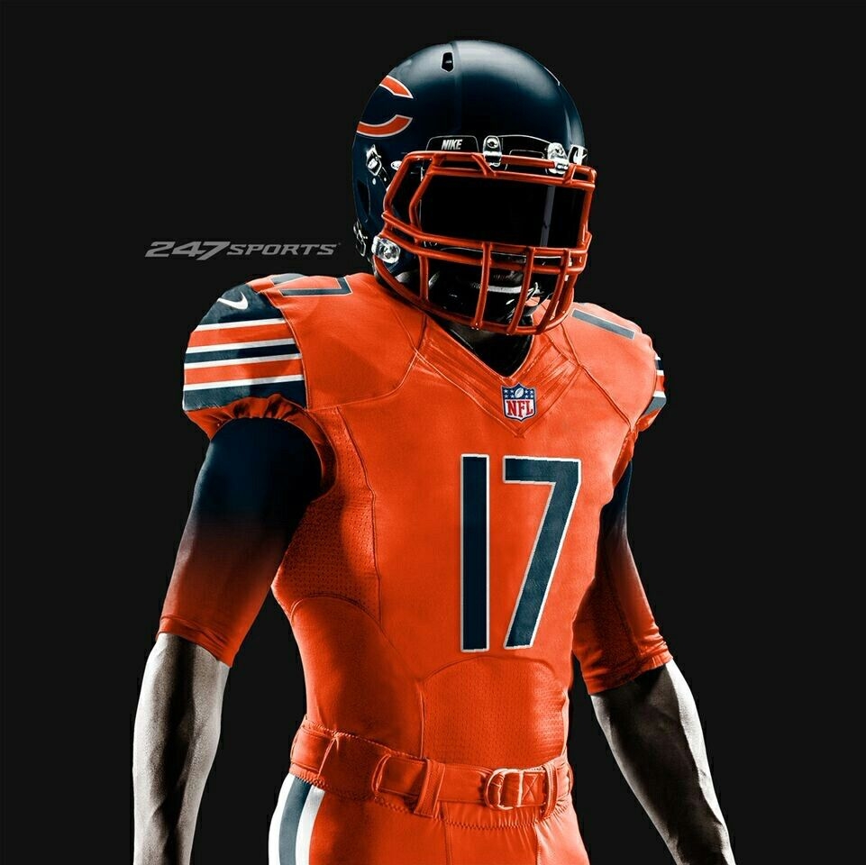 Chicago Bears Color Rush Jersey Best Sale