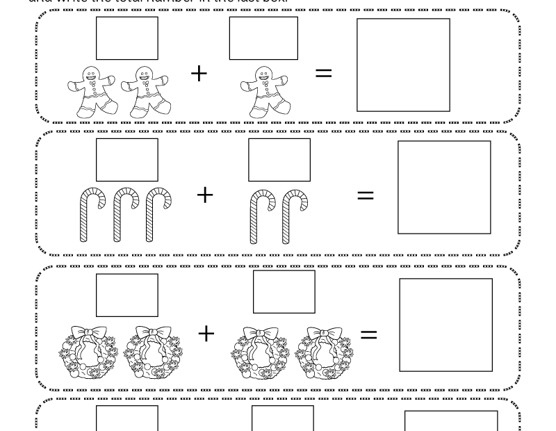 Christmas Addition Worksheet Free Printable Digital U0026 PDF