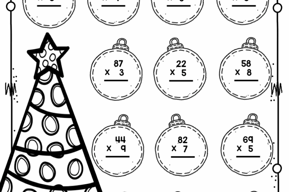 Christmas Math Printables