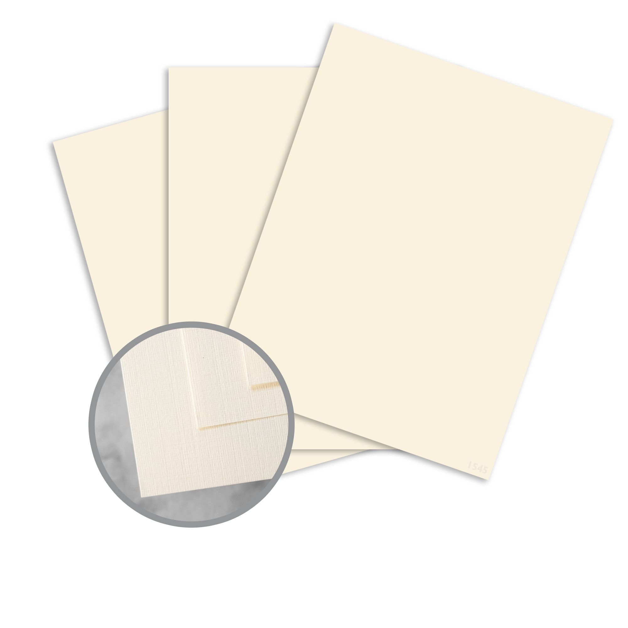 Classic Natural White Paper 8 1 2 X 11 In 24 Lb Writing Linen CLASSIC Linen Paper 3 05201 F P