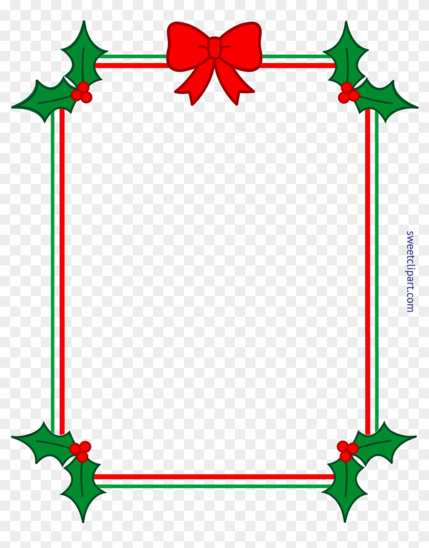 Clipart Royalty Free Download Christmas Border Frame HD Png 