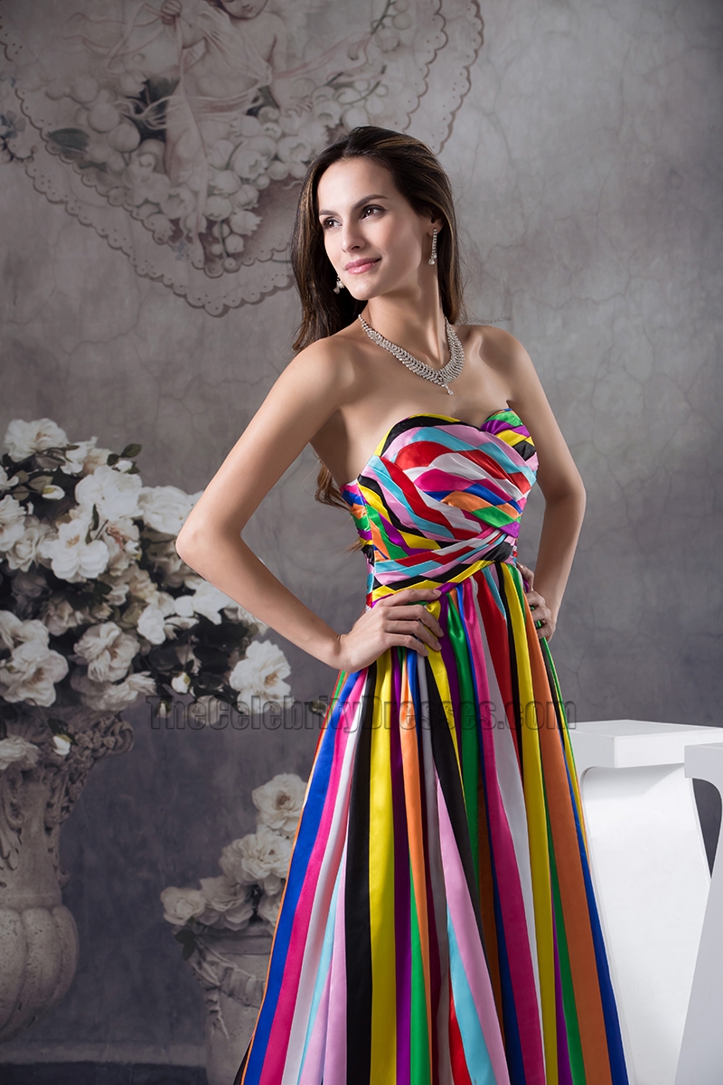colorful formal dresses