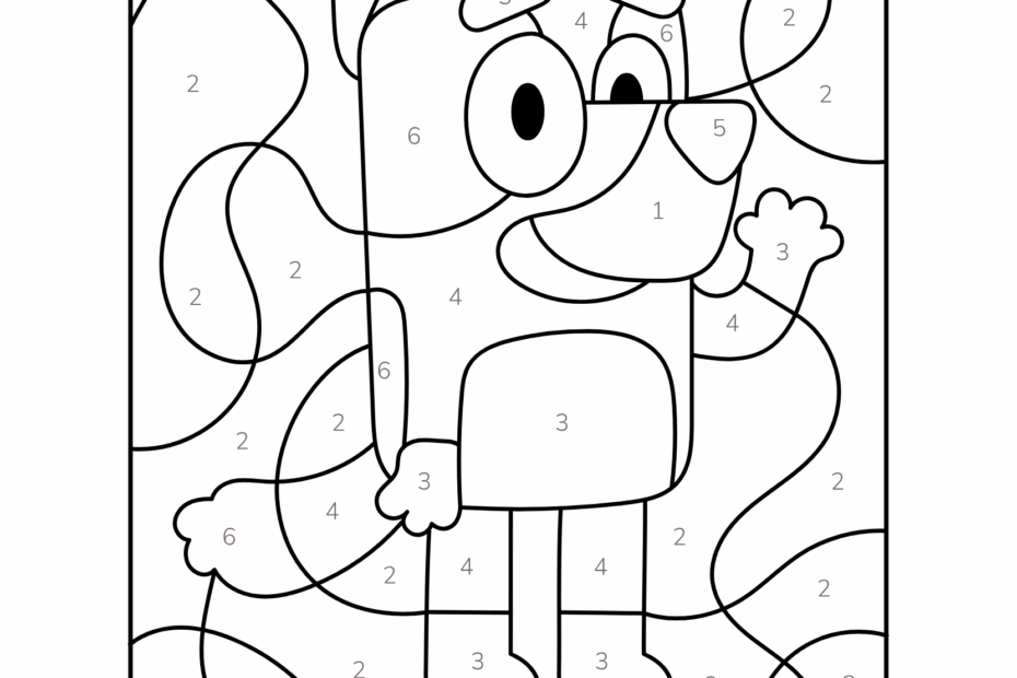 Color By Number Coloring Pages 50 Free Printable PDFs