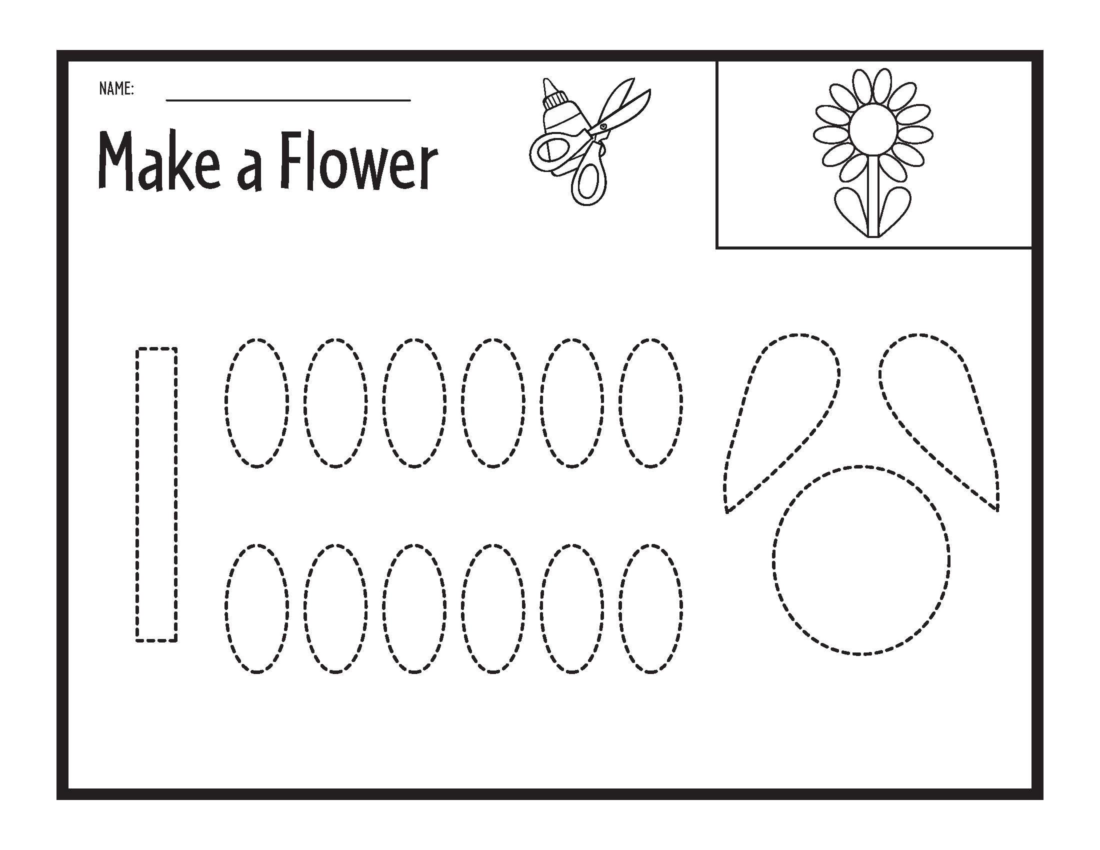 color cut and paste worksheets