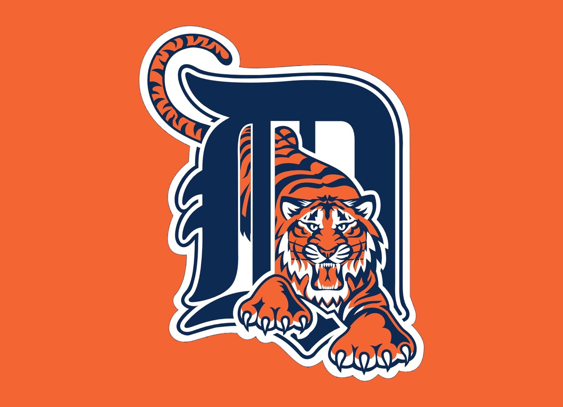 Color logo Detroit Tigers 