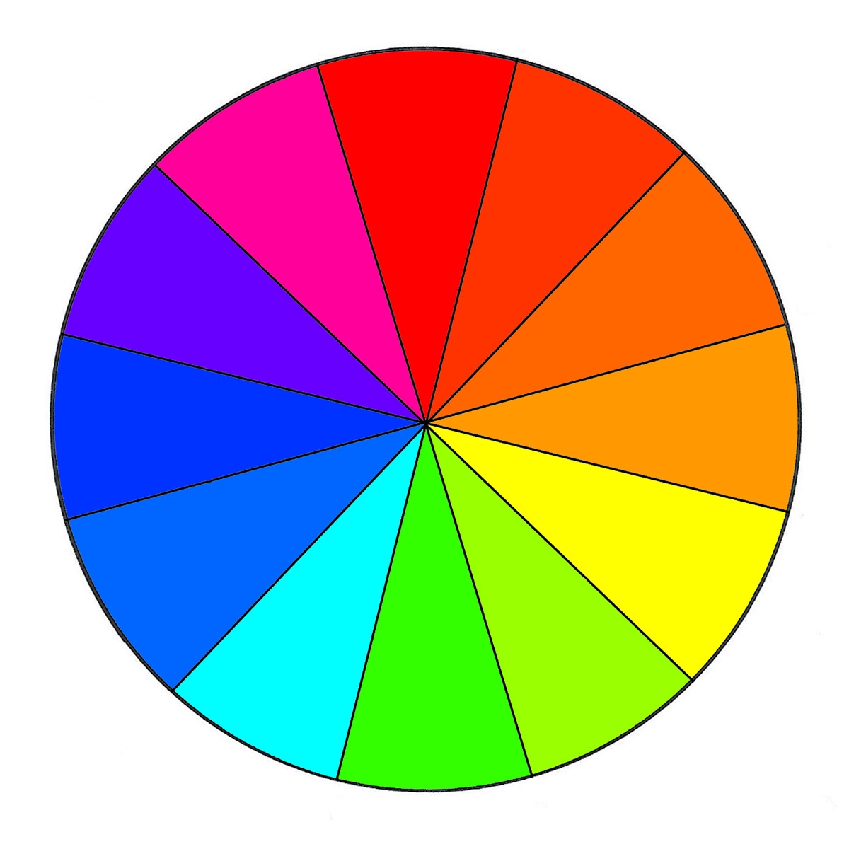 printable color wheel template