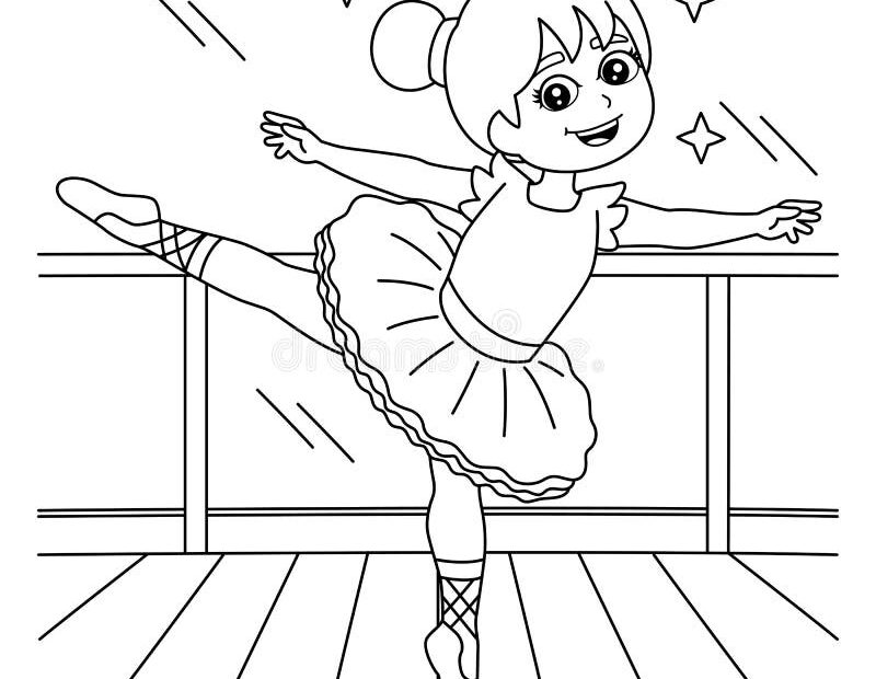 Coloring Dancing Stock Illustrations 2 130 Coloring Dancing