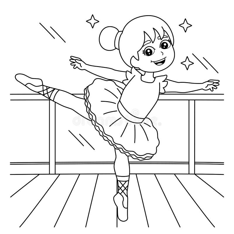 Coloring Dancing Stock Illustrations 2 130 Coloring Dancing 