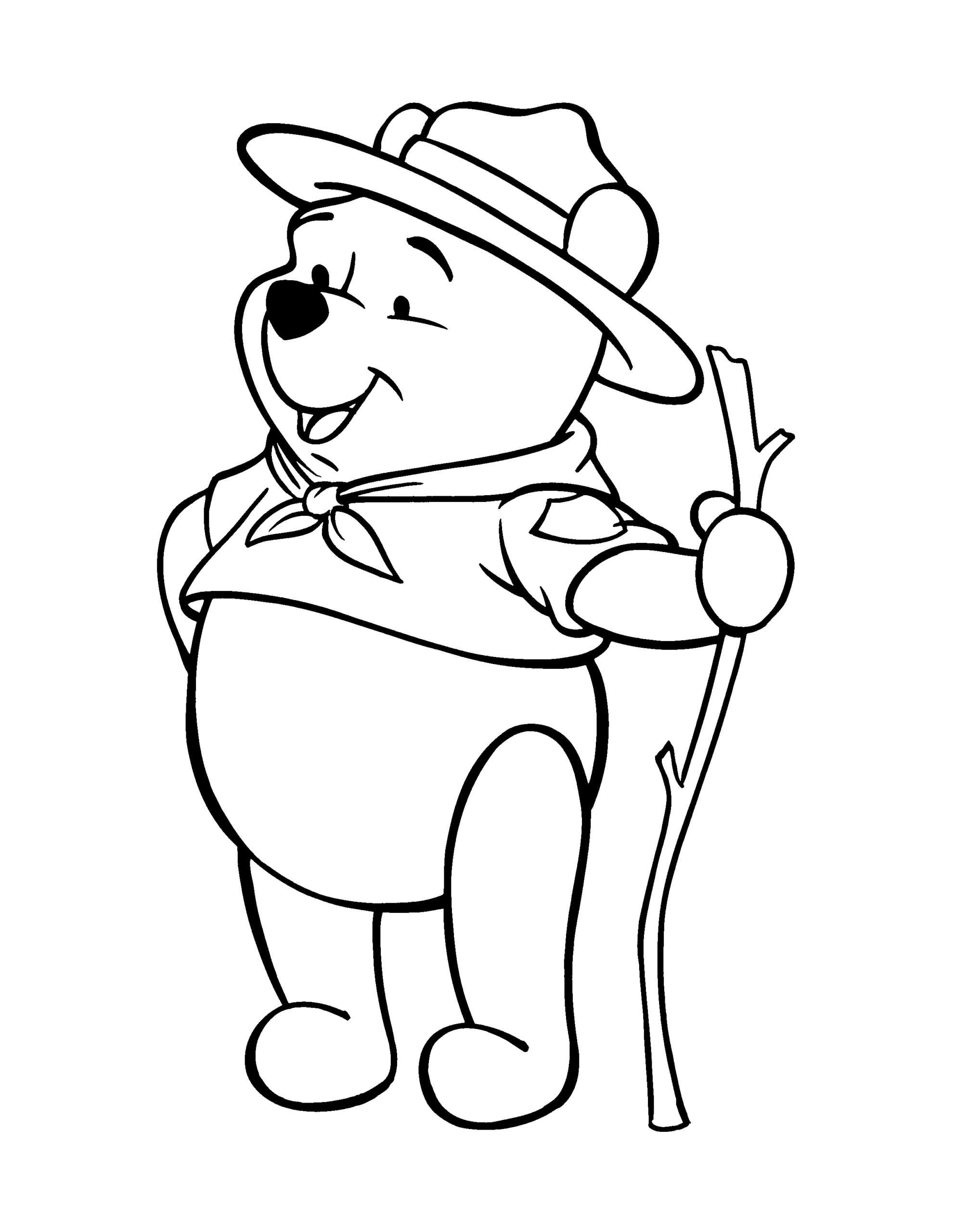 printable winnie the pooh coloring pages