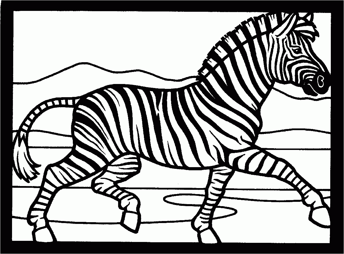 coloring pages african animals