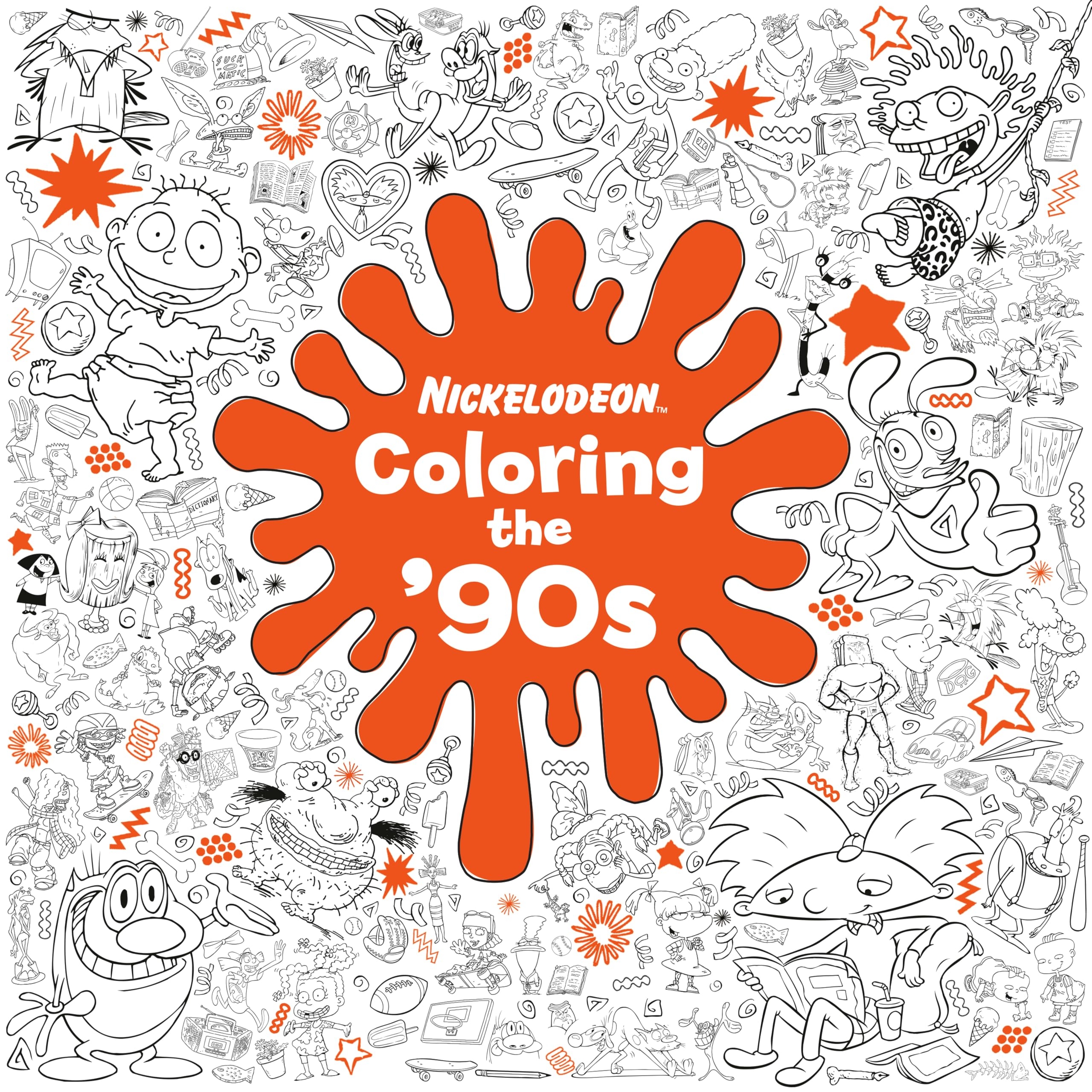 nickelodeon pictures to color