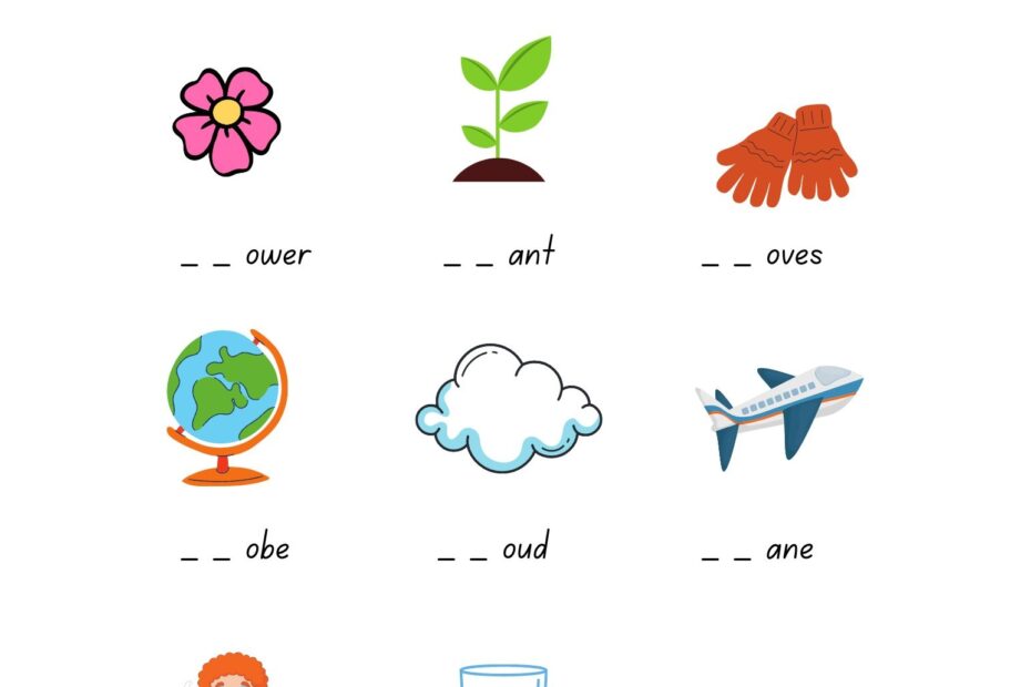 Consonant Blends Blends Fl Gl Wh Cl Academy Worksheets