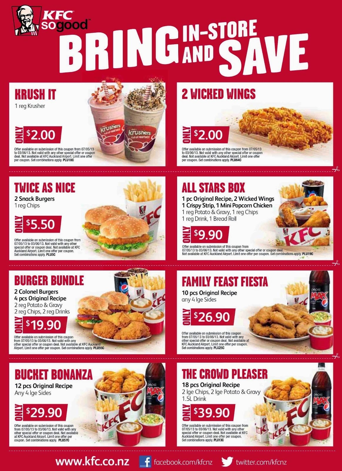 kentucky fried chicken coupons printable