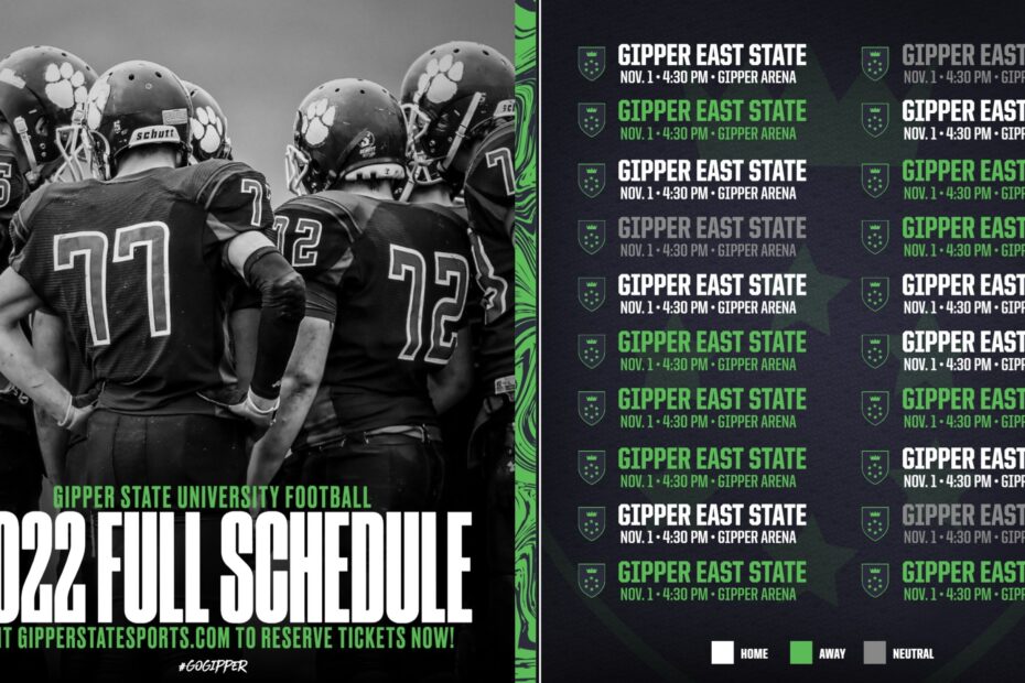 Create Schedule Graphics Gipper