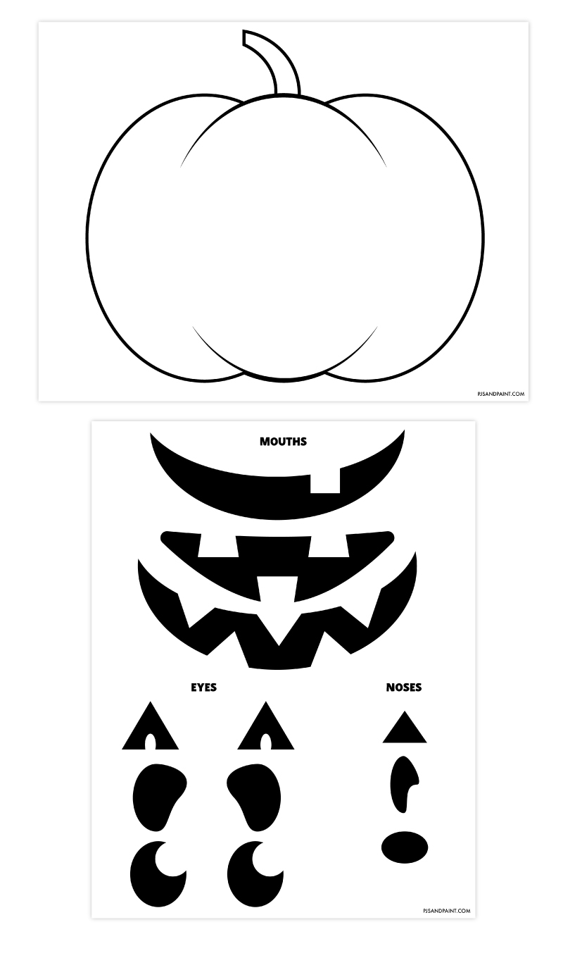 Create Your Own Jack O Lantern Coloring Page Free Halloween 