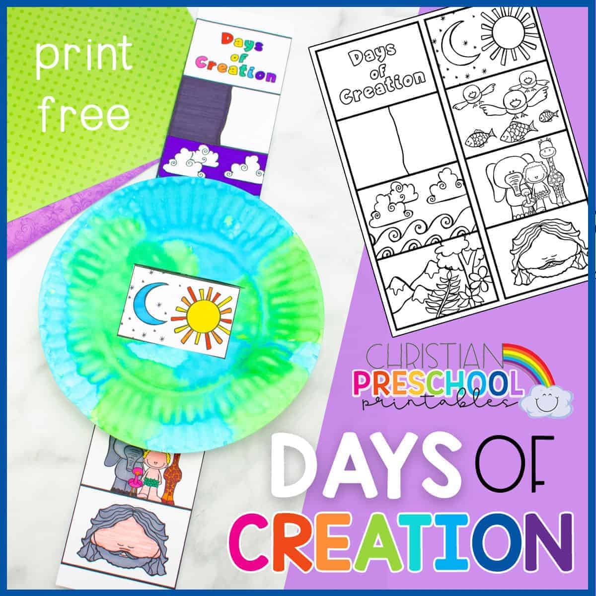 christian preschool printables
