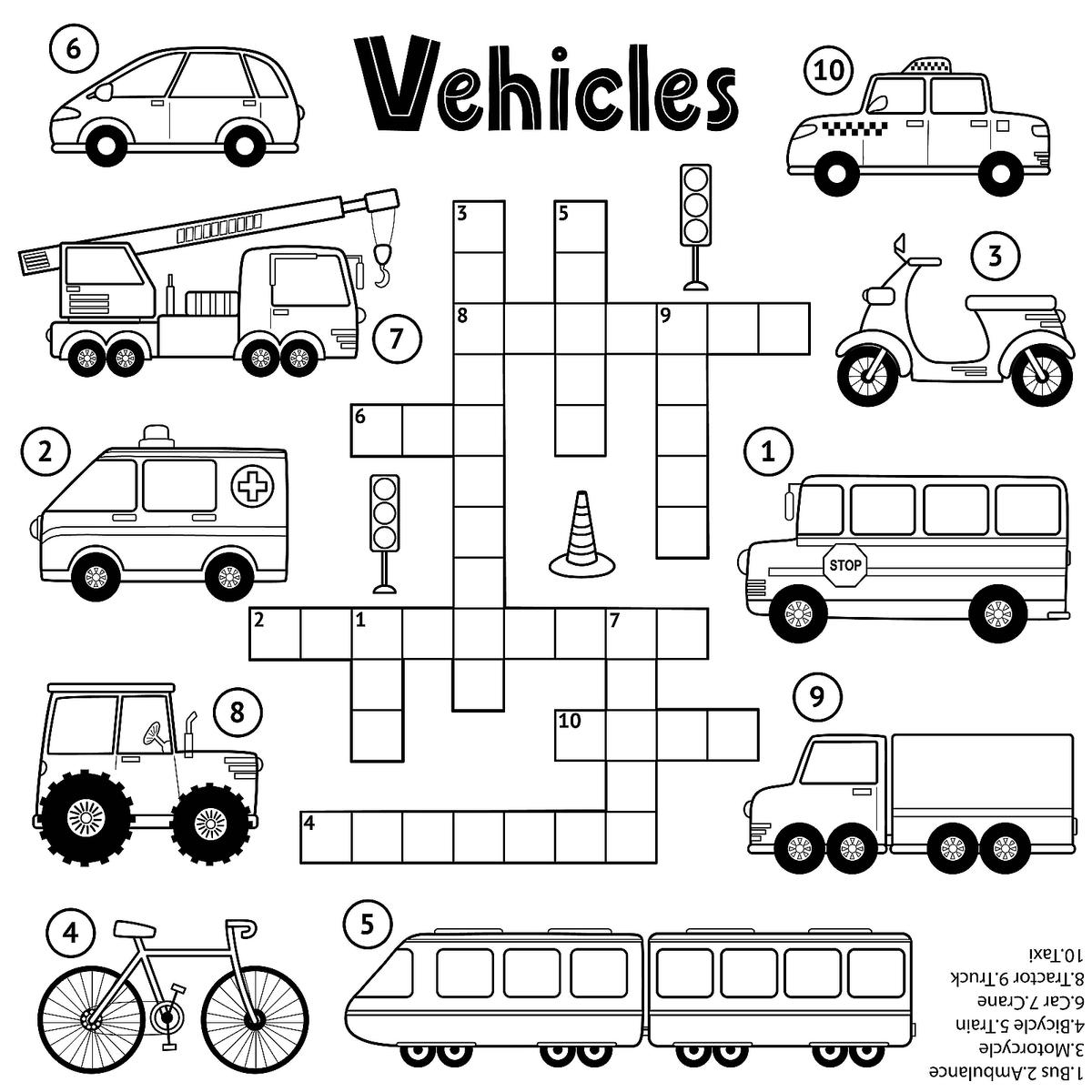 free printable crossword puzzles for students