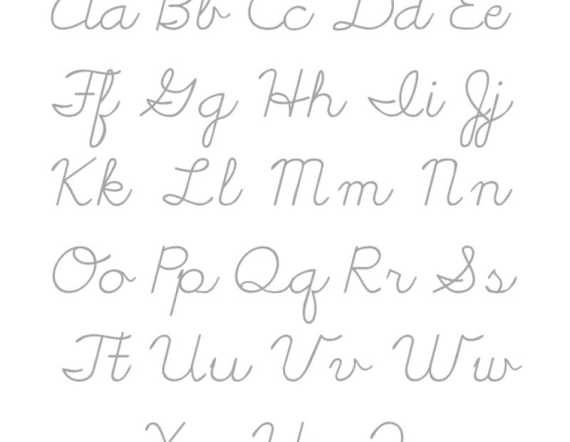 Cursive Writing Practice Sheets PDF ReadingVine