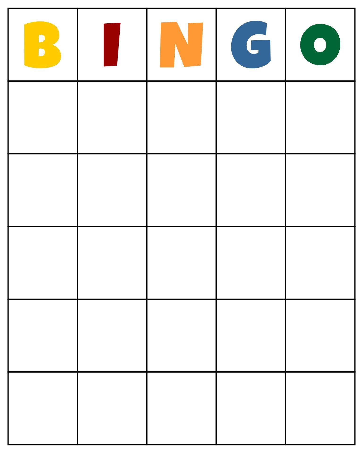 Custom Bingo Card Template 10 Free PDF Printables Printablee Worksheets Library