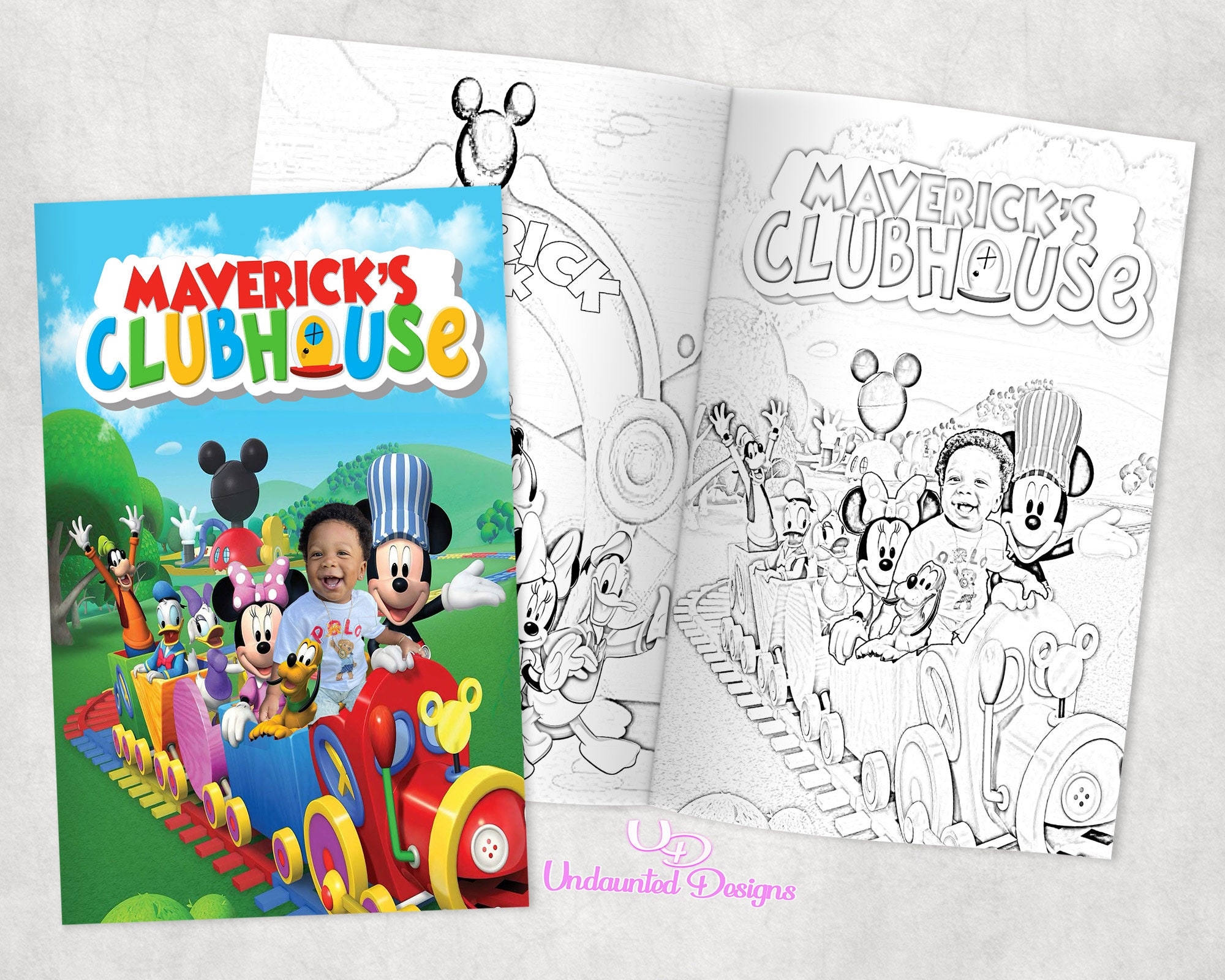 mickey mouse clubhouse pictures to color